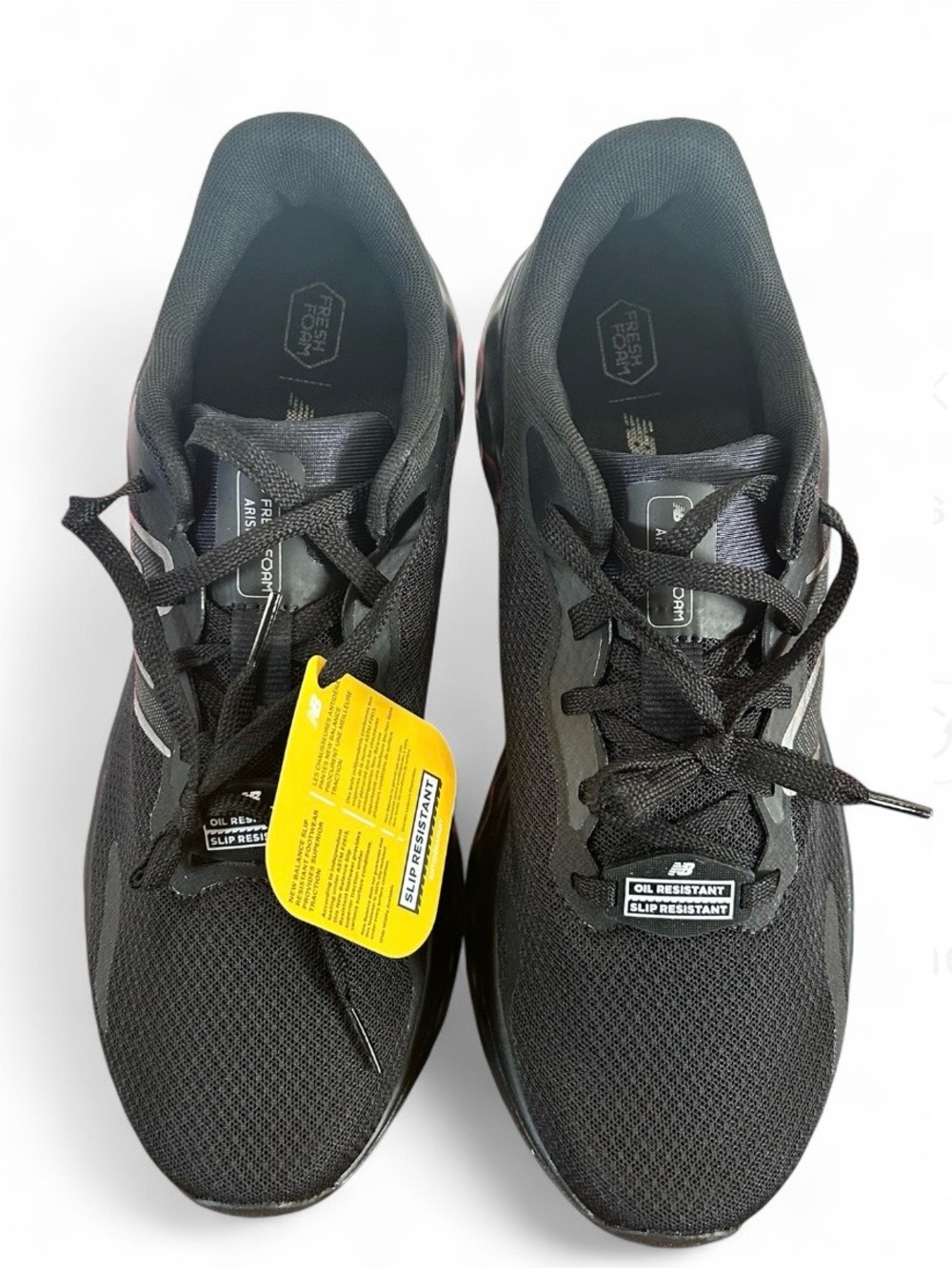 NEW BALANCE ARISHI V4 Fresh Foam Black Metallic Mens Running Slip Resistant NWT - Picture 7 of 10